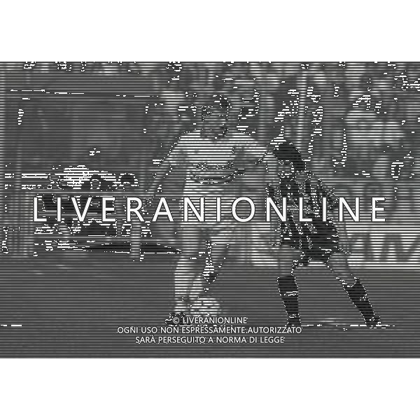 07-04-1991 BERGAMO CAMPIONATO DI CALCIO SERIE A ATALANTA BOLOGNA 4-0 NELLA FOTO LAJOS DETARI AG ALDO LIVERANI SAS 