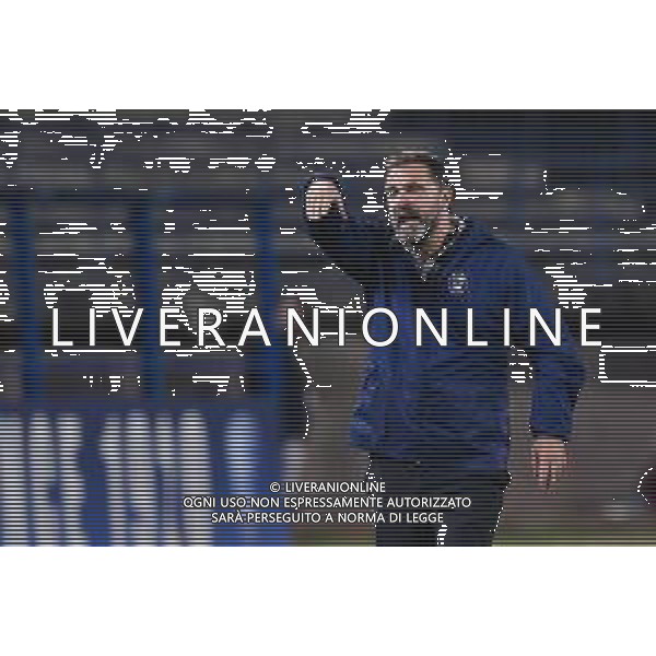 Empoli vs Pisa - Campionato di Calcio Serie B 2020/2021, 23 ottobre 2020 Empoli, Italia Nella foto: Luca D\'Angelo (allenatore Pisa) @LM/Lisa Guglielmi AG ALDO LIVERANI SAS