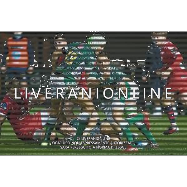 Benetton Treviso vs Scarlets Rugby - Rugby Guinness Pro 14 match 2020/2021, 23 October 2020 Stadio Comunale di Monigo, Treviso, Italy Photo showing: Dewaldt Duvenage (Treviso) @LM/Ettore Griffoni AG ALDO LIVERANI SAS