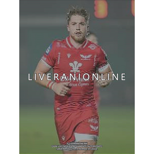 Benetton Treviso vs Scarlets Rugby - Rugby Guinness Pro 14 match 2020/2021, 23 October 2020 Stadio Comunale di Monigo, Treviso, Italy Photo showing: Tyler Morgan (Scarlets) @LM/Ettore Griffoni AG ALDO LIVERANI SAS