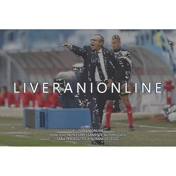 Spal - Vicenza Serie BKT 24/10/2020 nella foto: Mister Pasquale Marino (spal ferrara) ©Claudio Zamagni/Agenzia Aldo Liverani Mister Pasquale Marino (spal ferrara) during Italian Serie BKT soccer match between Spal and Vicenza at Paolo Mazza Stadium in Ferrara on October 24 2020 photo credit by Claudio Zamagni/Aldo Liverani Photo Agency