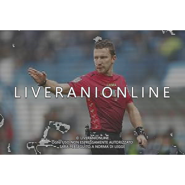 Spal - Vicenza Serie BKT 24/10/2020 nella foto: arbitro Marco serra ©Claudio Zamagni/Agenzia Aldo Liverani referee Marco serra during Italian Serie BKT soccer match between Spal and Vicenza at Paolo Mazza Stadium in Ferrara on October 24 2020 photo credit by Claudio Zamagni/Aldo Liverani Photo Agency