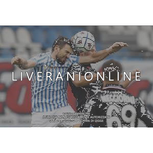 Spal - Vicenza Serie BKT 24/10/2020 nella foto: Nenad Tomović (spal ferrara) ©Claudio Zamagni/Agenzia Aldo Liverani Nenad Tomović (spal ferrara) during Italian Serie BKT soccer match between Spal and Vicenza at Paolo Mazza Stadium in Ferrara on October 24 2020 photo credit by Claudio Zamagni/Aldo Liverani Photo Agency