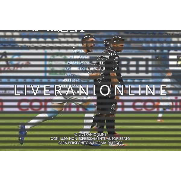 Spal - Vicenza Serie BKT 24/10/2020 nella foto: esultanza Valoti Mattia (spal ferrara) dopo il goal ©Claudio Zamagni/Agenzia Aldo Liverani Valoti Mattia (spal ferrara) celebrates after scoring a goal during Italian Serie BKT soccer match between Spal and Vicenza at Paolo Mazza Stadium in Ferrara on October 24 2020 photo credit by Claudio Zamagni/Aldo Liverani Photo Agency