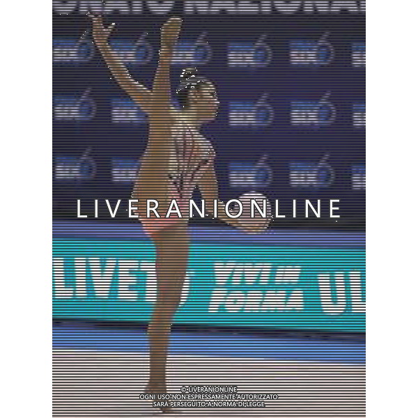 Final Six - Ginnastica Ritmica Serie A1 e A2 - Ginnastica, 24 ottobre 2020 Torino, Italia Nella foto: Alexandra Agiurgiuculese (Udinese) - Palla @LM/Claudio Benedetto AG ALDO LIVERANI SAS