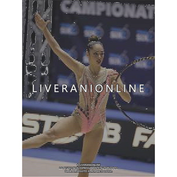 Final Six - Ginnastica Ritmica Serie A1 e A2 - Ginnastica, 24 ottobre 2020 Torino, Italia Nella foto: Alexandra Agiurgiuculese (Udinese) - Cerchio @LM/Claudio Benedetto AG ALDO LIVERANI SAS