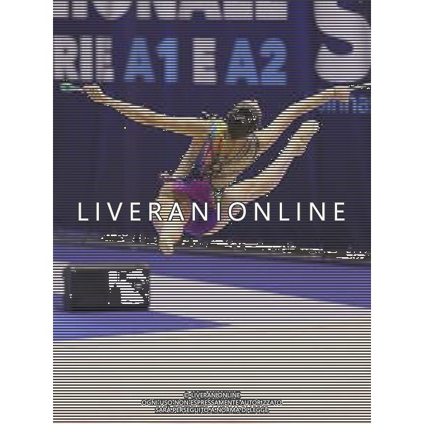 Final Six - Ginnastica Ritmica Serie A1 e A2 - Ginnastica, 24 ottobre 2020 Torino, Italia Nella foto: Milena Baldassarri (Ginnastica Fabriano) - clavette @LM/Claudio Benedetto AG ALDO LIVERANI SAS