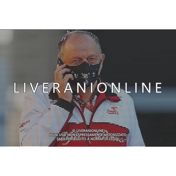 Frederic Vasseur (FRA) Alfa Romeo Racing Team Principal. 24.10.2020. Formula 1 World Championship, Rd 12, Portuguese Grand Prix, Portimao, Portugal, Qualifying Day. - www.xpbimages.com, EMail: requests@xpbimages.com © Copyright: Batchelor / XPB Images / AGENZIA ALDO LIVERANI SAS - ITALY ONLY EDITORIAL USE ONLY
