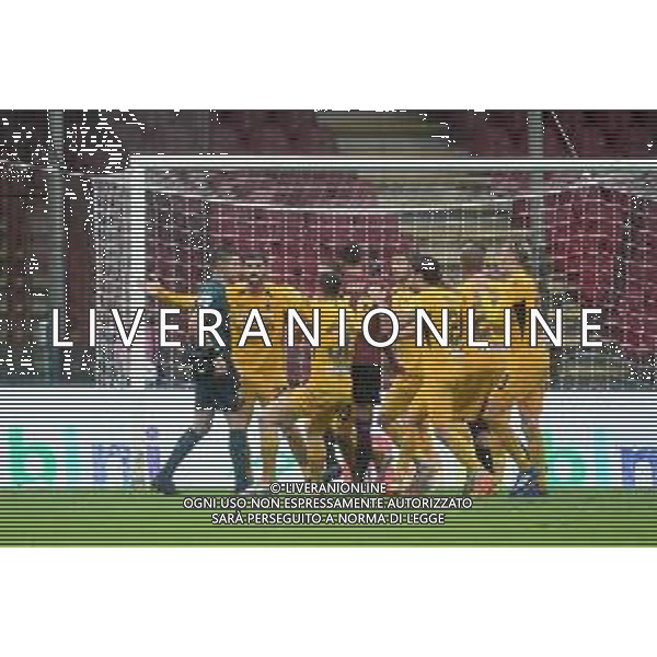 CAMPIONATO SERIE B 2020-2021 SALERNITANA CALCIO ASCOLI NELLA FOTO: PROTESTE CON L\'ARBITRO FOTO MOSCA\AG.ALDO LIVERANI / AGENZIA ALDO LIVERANI SAS