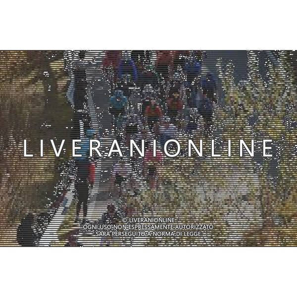 24-10-2020 Giro D\'italia; Tappa 20 Alba - Sestriere; 2020, Sunweb; Kelderman, Wilko; Hindley, Jai; Sestriere; CSIROTTI / AGENZIA ALDO LIVERANI SAS