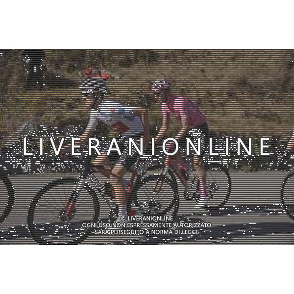 24-10-2020 Giro D\'italia; Tappa 20 Alba - Sestriere; 2020, Sunweb; Hindley, Jai; Kelderman, Wilko; Sestriere; CSIROTTI / AGENZIA ALDO LIVERANI SAS