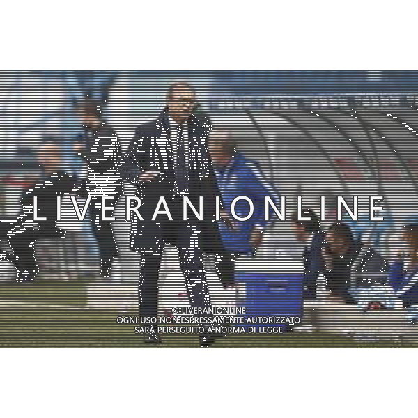 Spal - Vicenza Serie BKT 24/10/2020 nella foto: Mister Pasquale Marino (spal ferrara) ©Claudio Zamagni/Agenzia Aldo Liverani Mister Pasquale Marino (spal ferrara) during Italian Serie BKT soccer match between Spal and Vicenza at Paolo Mazza Stadium in Ferrara on October 24 2020 photo credit by Claudio Zamagni/Aldo Liverani Photo Agency