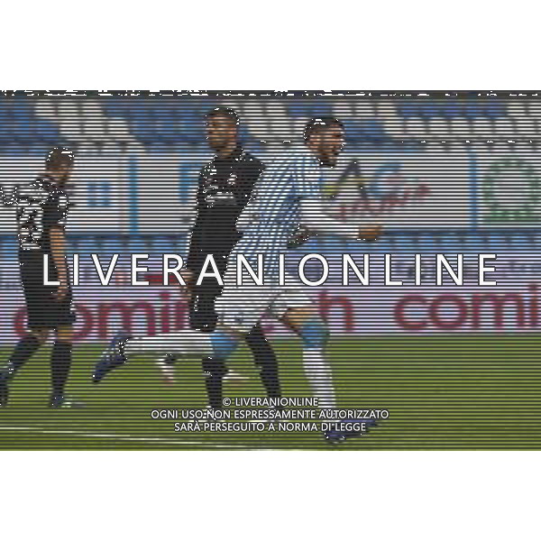 Spal - Vicenza Serie BKT 24/10/2020 nella foto: esultanza Valoti Mattia (spal ferrara) dopo il goal ©Claudio Zamagni/Agenzia Aldo Liverani Valoti Mattia (spal ferrara) celebrates after scoring a goal during Italian Serie BKT soccer match between Spal and Vicenza at Paolo Mazza Stadium in Ferrara on October 24 2020 photo credit by Claudio Zamagni/Aldo Liverani Photo Agency