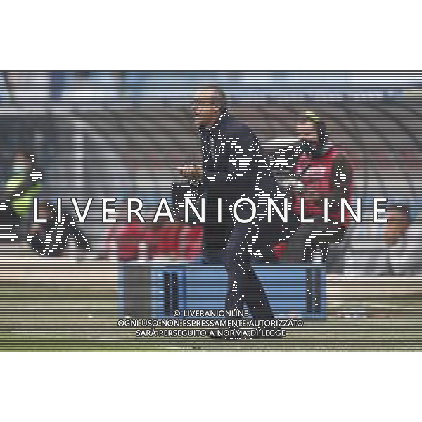 Spal - Vicenza Serie BKT 24/10/2020 nella foto: Mister Pasquale Marino (spal ferrara) ©Claudio Zamagni/Agenzia Aldo Liverani Mister Pasquale Marino (spal ferrara) during Italian Serie BKT soccer match between Spal and Vicenza at Paolo Mazza Stadium in Ferrara on October 24 2020 photo credit by Claudio Zamagni/Aldo Liverani Photo Agency