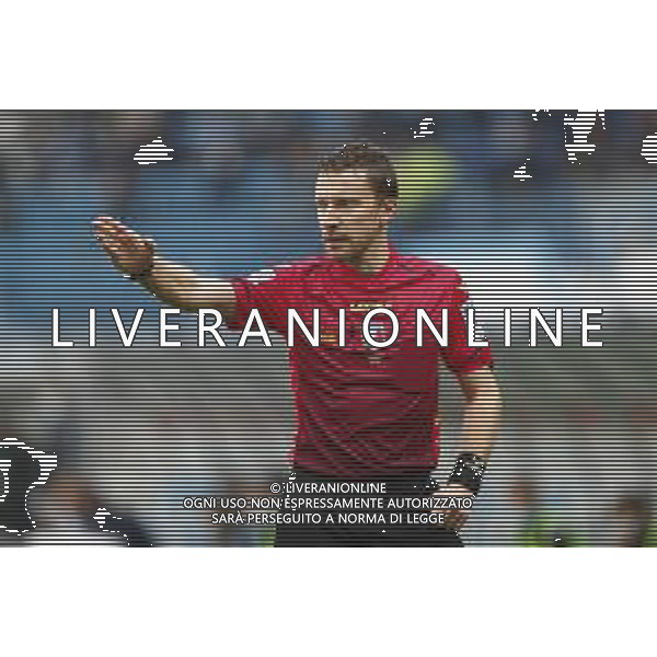 Spal - Vicenza Serie BKT 24/10/2020 nella foto: arbitro Marco serra ©Claudio Zamagni/Agenzia Aldo Liverani Referee Marco serra during Italian Serie BKT soccer match between Spal and Vicenza at Paolo Mazza Stadium in Ferrara on October 24 2020 photo credit by Claudio Zamagni/Aldo Liverani Photo Agency