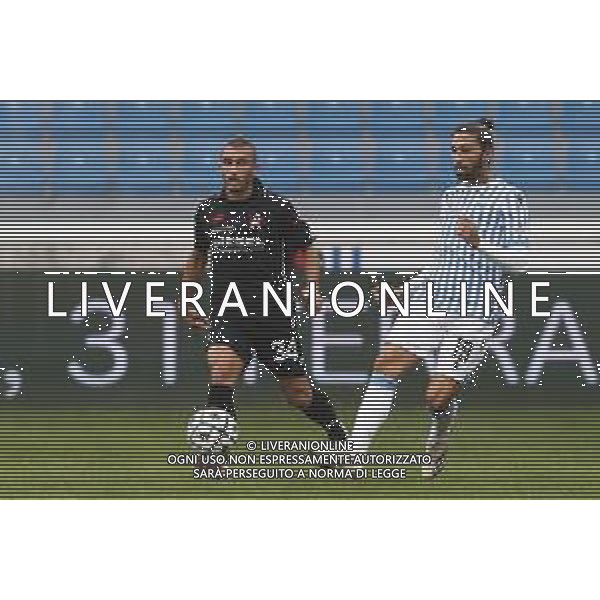 Spal - Vicenza Serie BKT 24/10/2020 nella foto: Nicola Dalmonte(vicenza) Castro Luca(Spal ferrara) ©Claudio Zamagni/Agenzia Aldo Liverani Nicola Dalmonte(vicenza) Castro Luca(Spal ferrara) during Italian Serie BKT soccer match between Spal and Vicenza at Paolo Mazza Stadium in Ferrara on October 24 2020 photo credit by Claudio Zamagni/Aldo Liverani Photo Agency