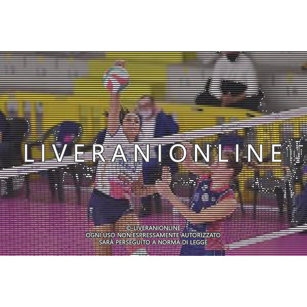 Savino Del Bene Scandicci vs Igor Gorgonzola Novara - Volleyball Italian Serie A1 Women Championship 2020/2021, 24 October 2020 scandicci, Italy Photo showing: Caterina Bosetti (Igor Gorgonzola Novara) @LM/Lisa Guglielmi AG ALDO LIVERANI SAS