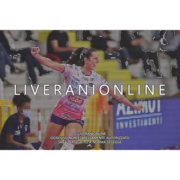 Savino Del Bene Scandicci vs Igor Gorgonzola Novara - Volleyball Italian Serie A1 Women Championship 2020/2021, 24 October 2020 scandicci, Italy Photo showing: Caterina Bosetti (Igor Gorgonzola Novara) celebrates @LM/Lisa Guglielmi AG ALDO LIVERANI SAS