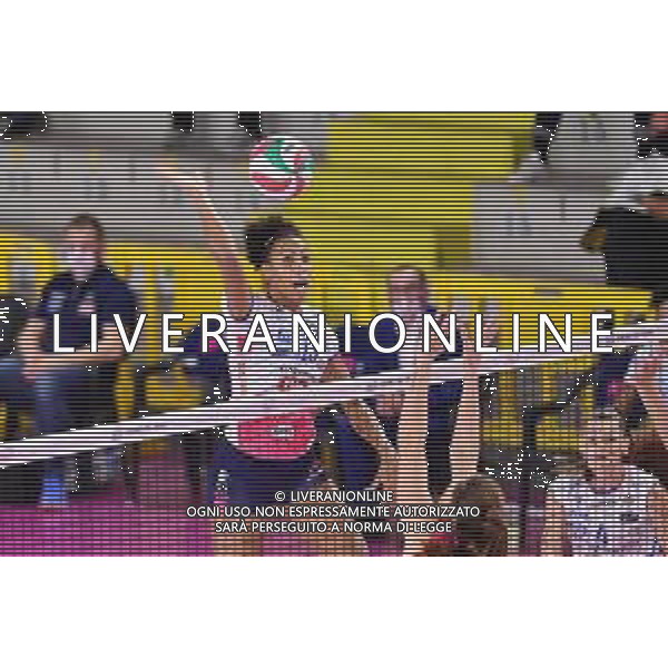 Savino Del Bene Scandicci vs Igor Gorgonzola Novara - Volleyball Italian Serie A1 Women Championship 2020/2021, 24 October 2020 scandicci, Italy Photo showing: Sara Bonifacio (Igor Gorgonzola Novara) @LM/Lisa Guglielmi AG ALDO LIVERANI SAS