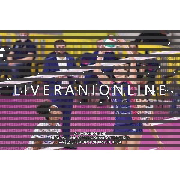 Savino Del Bene Scandicci vs Igor Gorgonzola Novara - Volleyball Italian Serie A1 Women Championship 2020/2021, 24 October 2020 scandicci, Italy Photo showing: Ofelia Malinov (Savino Del Bene Scandicci) @LM/Lisa Guglielmi AG ALDO LIVERANI SAS