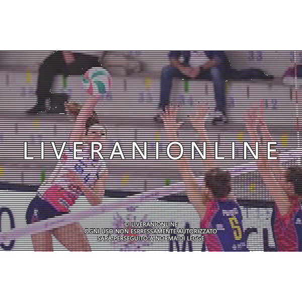 Savino Del Bene Scandicci vs Igor Gorgonzola Novara - Volleyball Italian Serie A1 Women Championship 2020/2021, 24 October 2020 scandicci, Italy Photo showing: Britt Herbots (Igor Gorgonzola Novara) @LM/Lisa Guglielmi AG ALDO LIVERANI SAS