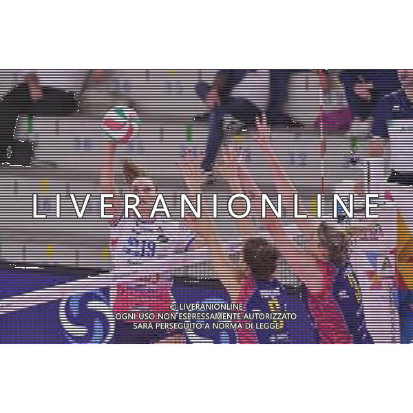 Savino Del Bene Scandicci vs Igor Gorgonzola Novara - Volleyball Italian Serie A1 Women Championship 2020/2021, 24 October 2020 scandicci, Italy Photo showing: Nika Daalderop (Igor Gorgonzola Novara) @LM/Lisa Guglielmi AG ALDO LIVERANI SAS
