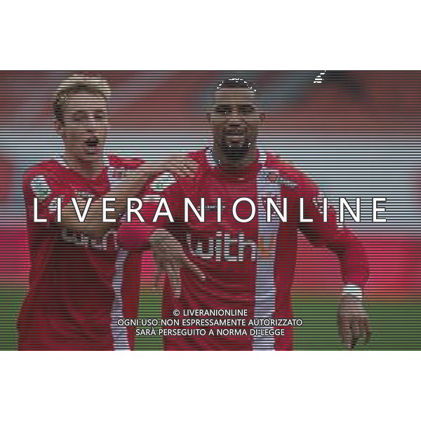 Monza vs Chievo - Campionato di Calcio Serie B 2020/2021, 24 ottobre 2020 Monza, Italia Nella foto: Kevin-Prince Boateng (AC Monza) festeggia dopo il gol @LM/Alessio Morgese AG ALDO LIVERANI SAS