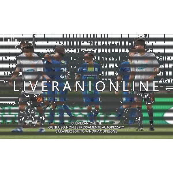 esultanza a fine partita, Feralpisalo - Ravenna partita di serie C, Salo 25 ottobre 2020. Ph Fotolive Simone Venezia/AGENZIA ALDO LIVERANI SAS