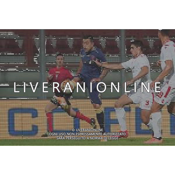 Perugia vs Vis Pesaro - Campionato di Calcio Serie C - Lega Pro 2020/2021, 25 ottobre 2020 Perugia, Italia Nella foto: murano jacopo (n.11 perugia calcio) @LM/Loris Cerquiglini AG ALDO LIVERANI SAS