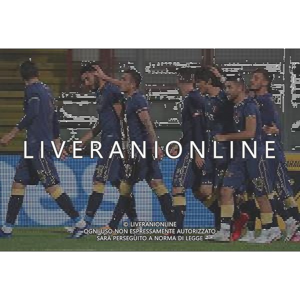 Perugia vs Vis Pesaro - Campionato di Calcio Serie C - Lega Pro 2020/2021, 25 ottobre 2020 Perugia, Italia Nella foto: perugia esulta 1-0 @LM/Loris Cerquiglini AG ALDO LIVERANI SAS