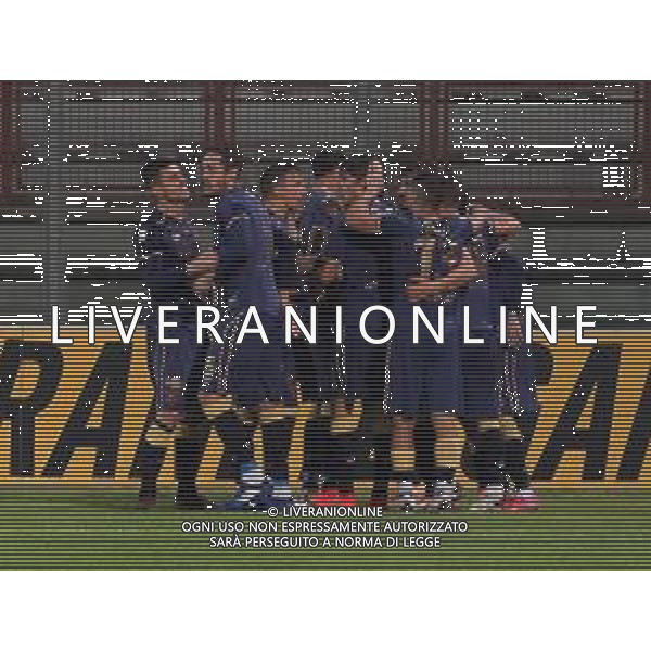 Perugia vs Vis Pesaro - Campionato di Calcio Serie C - Lega Pro 2020/2021, 25 ottobre 2020 Perugia, Italia Nella foto: perugia esulta1-0 @LM/Loris Cerquiglini AG ALDO LIVERANI SAS