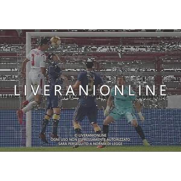 Perugia vs Vis Pesaro - Campionato di Calcio Serie C - Lega Pro 2020/2021, 25 ottobre 2020 Perugia, Italia Nella foto: stramaccioni diego (n3 vis pesaro) goal 1-1 @LM/Loris Cerquiglini AG ALDO LIVERANI SAS