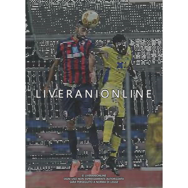 VERONA 25 OTTOBRE 2020 SERIE C IMOLESE CALCIO FERMANA NELLA FOTO FILIPPO CARINI E BOATENG KINNGSLY FERMANA FOTO GIANNI SANNA- AG ALDO LIVERANI SAS