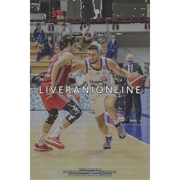 Basket Allianz Pallacanestro Trieste vs Happy Casa Brindisi - Campionato di Basket Serie A 2020/2021, 25 ottobre 2020 Trieste, Italia Nella foto: Raphael Gaspardo (Happy Casa Brindisi) @LM/Luca Tedeschi AG ALDO LIVERANI SAS