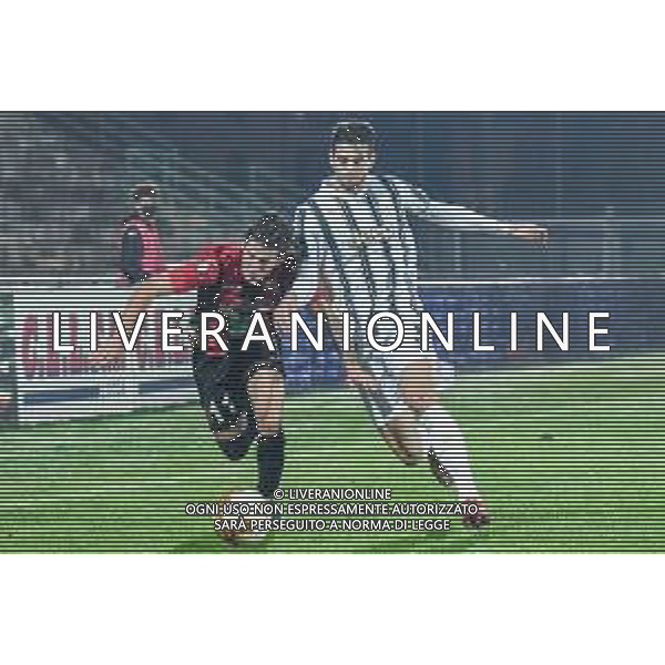Lucchese vs Juventus U23 - Campionato di Calcio Serie C - Lega Pro 2020/2021, 25 ottobre 2020 Lucca, Italia Nella foto: Matteo Panati (Lucchese) e Luca Coccolo (Juventus U23) @LM/Fabio Fagiolini AG ALDO LIVERANI SAS