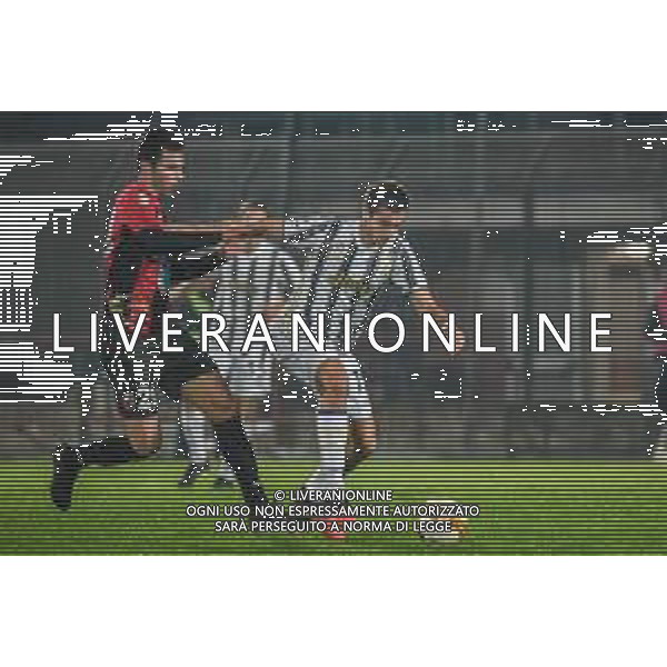 Lucchese vs Juventus U23 - Campionato di Calcio Serie C - Lega Pro 2020/2021, 25 ottobre 2020 Lucca, Italia Nella foto: Riccardo Moreo (Lucchese) e Raffaele Alcibiade (Juventus U23) @LM/Fabio Fagiolini AG ALDO LIVERANI SAS