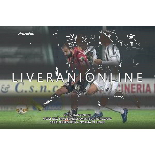 Lucchese vs Juventus U23 - Campionato di Calcio Serie C - Lega Pro 2020/2021, 25 ottobre 2020 Lucca, Italia Nella foto: Matteo Meucci (Lucchese) in anticipo su Michele Troiano (Juventus U23) @LM/Fabio Fagiolini AG ALDO LIVERANI SAS