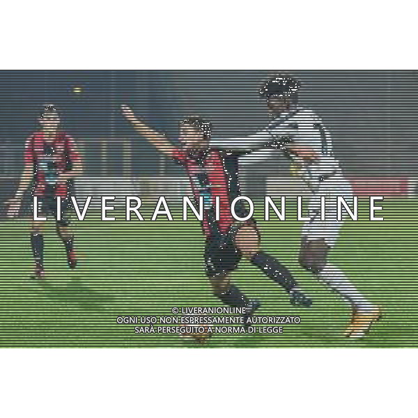Lucchese vs Juventus U23 - Campionato di Calcio Serie C - Lega Pro 2020/2021, 25 ottobre 2020 Lucca, Italia Nella foto: Matteo Panati (Lucchese) subisce fallo da Felix Andrade Sanches Correia (Juventus U23) @LM/Fabio Fagiolini AG ALDO LIVERANI SAS