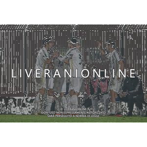 Lucchese vs Juventus U23 - Campionato di Calcio Serie C - Lega Pro 2020/2021, 25 ottobre 2020 Lucca, Italia Nella foto: Esultanza Juventus @LM/Fabio Fagiolini AG ALDO LIVERANI SAS