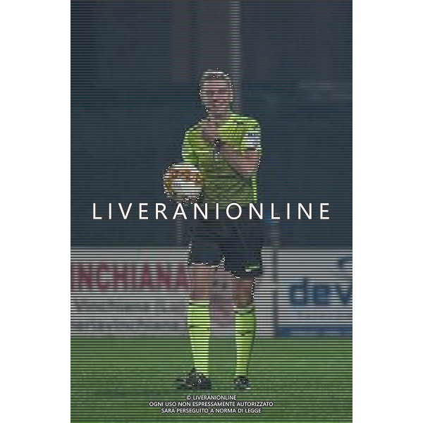 Lucchese vs Juventus U23 - Campionato di Calcio Serie C - Lega Pro 2020/2021, 25 ottobre 2020 Stadio Comunale &#34;Porta Elisa&#34;, Lucca, Italia Nella foto: Enrico Maggio di Lodi (arbitro) @LM/Fabio Fagiolini AG ALDO LIVERANI SAS
