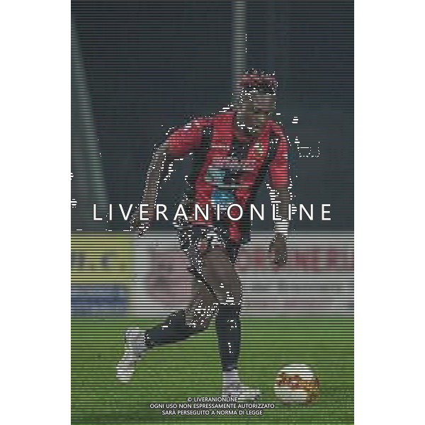 Lucchese vs Juventus U23 - Campionato di Calcio Serie C - Lega Pro 2020/2021, 25 ottobre 2020 Stadio Comunale &#34;Porta Elisa&#34;, Lucca, Italia Nella foto: Jonathan Bitep (Lucchese) @LM/Fabio Fagiolini AG ALDO LIVERANI SAS