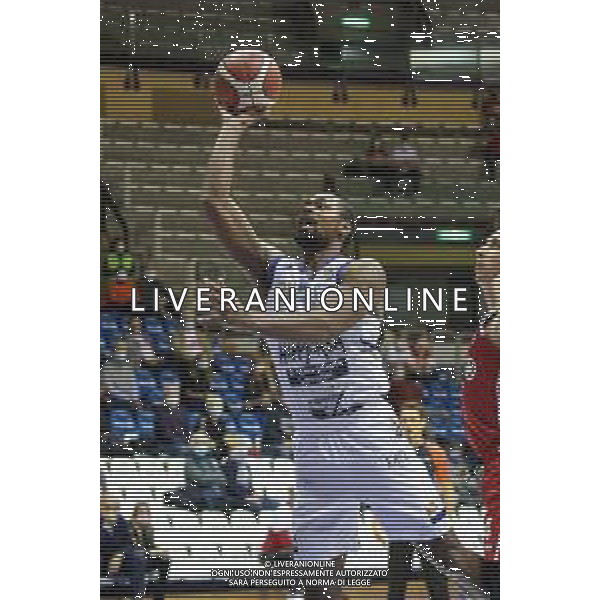 Basket Allianz Pallacanestro Trieste vs Happy Casa Brindisi - Campionato di Basket Serie A 2020/2021, 25 ottobre 2020 Trieste, Italia Nella foto: James Bell (Happy Casa Brindisi) @LM/Luca Tedeschi AG ALDO LIVERANI SAS