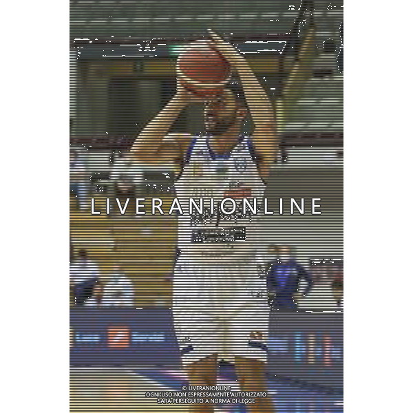 Basket Allianz Pallacanestro Trieste vs Happy Casa Brindisi - Campionato di Basket Serie A 2020/2021, 25 ottobre 2020 Trieste, Italia Nella foto: Darius Thompson (Happy Casa Brindisi) @LM/Luca Tedeschi AG ALDO LIVERANI SAS