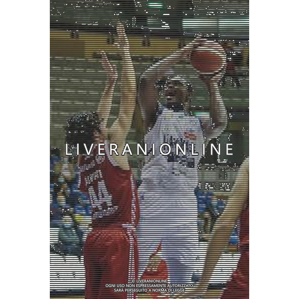 Basket Allianz Pallacanestro Trieste vs Happy Casa Brindisi - Campionato di Basket Serie A 2020/2021, 25 ottobre 2020 Trieste, Italia Nella foto: Nick Perkins (Happy Casa Brindisi) @LM/Luca Tedeschi AG ALDO LIVERANI SAS