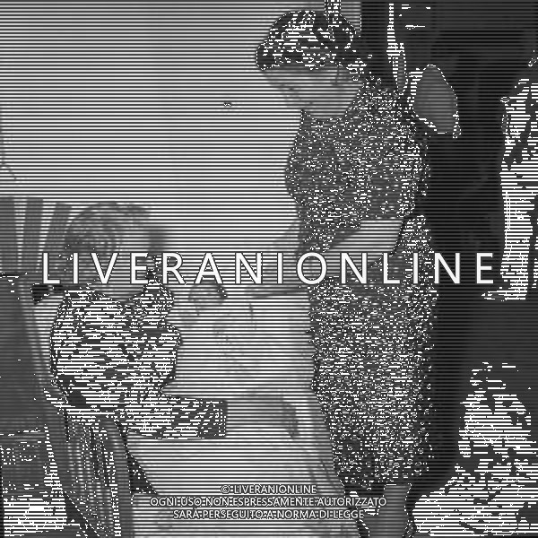 GINA LOLLOBRIGIDA ATTRICE ITALIANA - RETROSPETTIVA NELLA FOTO IL GIORNO DEL BATTESIMO DEL FIGLIO ANDREA MILKO SKOFIC NELL\'ANNO 1957 ©ARCHIVIO GIOVANNI LIVERANI / AG. ALDO LIVERANI SAS