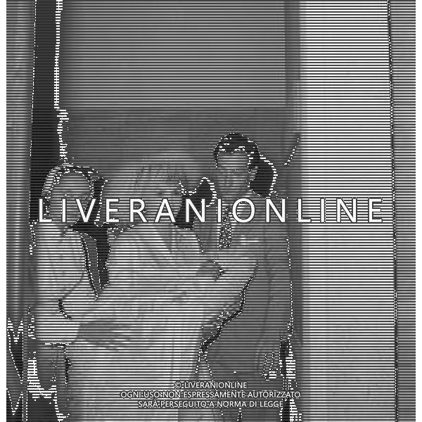GINA LOLLOBRIGIDA ATTRICE ITALIANA - RETROSPETTIVA NELLA FOTO IL GIORNO DEL BATTESIMO DEL FIGLIO ANDREA MILKO SKOFIC NELL\'ANNO 1957 ©ARCHIVIO GIOVANNI LIVERANI / AG. ALDO LIVERANI SAS