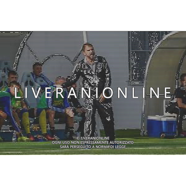 Virtus Entella vs Pisa - Coppa Italia 2020/2021, 27 ottobre 2020 Chiavari (GE), Italia Nella foto: Luca D\'Angelo allenatore (Pisa) @LM/Fabio Fagiolini AG ALDO LIVERANI SAS