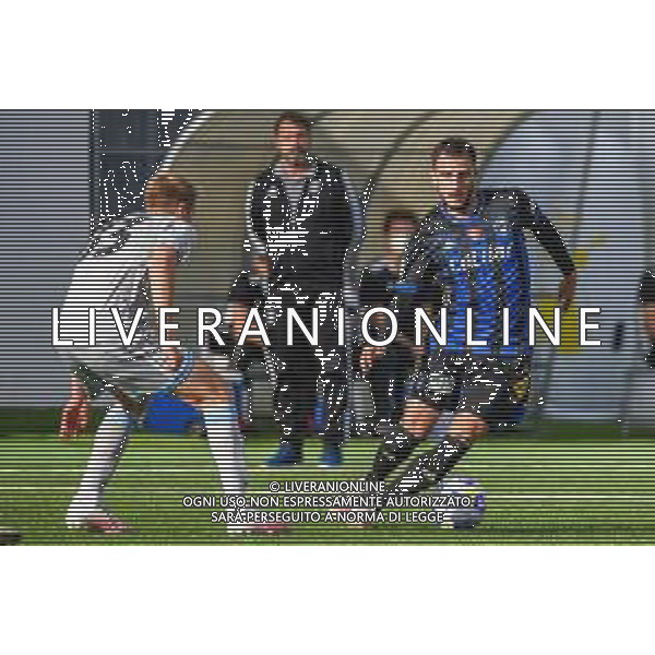 Virtus Entella vs Pisa - Coppa Italia 2020/2021, 27 ottobre 2020 Chiavari (GE), Italia Nella foto: Marco Brescianini (V.Entella) e Francesco Belli (Pisa) @LM/Fabio Fagiolini AG ALDO LIVERANI SAS