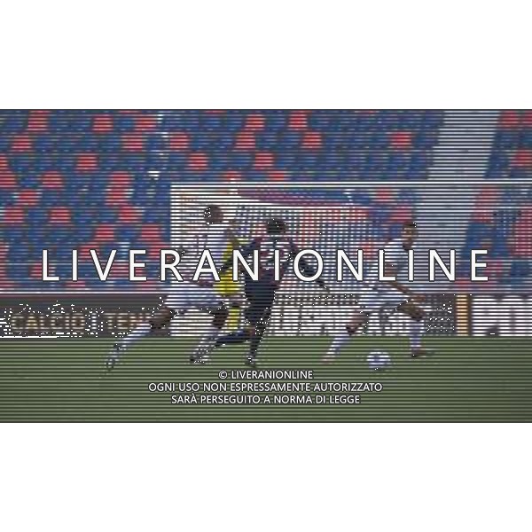Bologna vs Reggina - Coppa Italia 2020/2021, 28 ottobre 2020 Bologna, Italia Nella foto: Marco Rossi Reggina Vignato Emanuel Bologna Ricardo Faty Reggina @LM/Valentina Giannettoni AG ALDO LIVERANI SAS