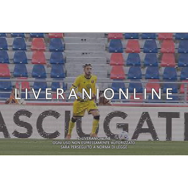 Bologna vs Reggina - Coppa Italia 2020/2021, 28 ottobre 2020 Bologna, Italia Nella foto: Farroni Alessandro Reggina @LM/Valentina Giannettoni AG ALDO LIVERANI SAS